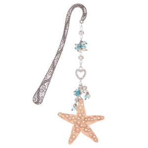 Separador Con Estrella De Mar,  Rondel Y Perla