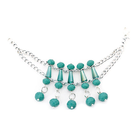 Pulsera Jade-Plata