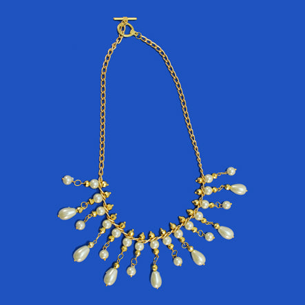 Collar Oro Con Perlas