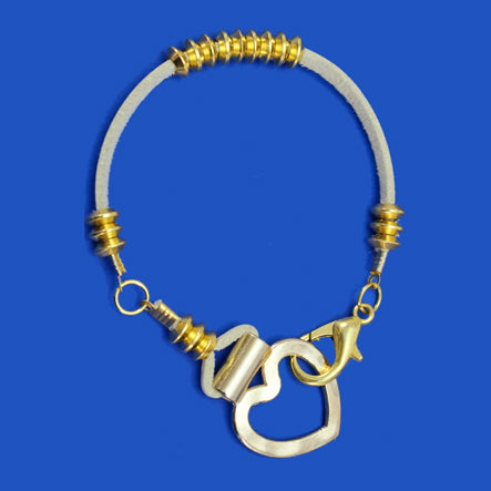 Pulsera Con Dije De Corazón