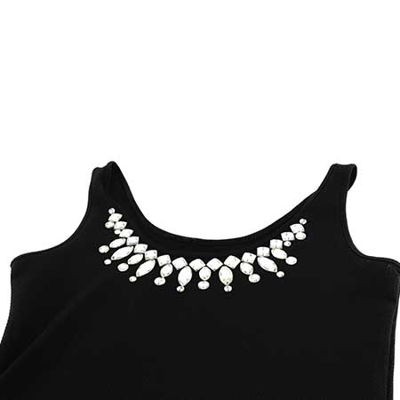 Vestido Decorado Con Cristales