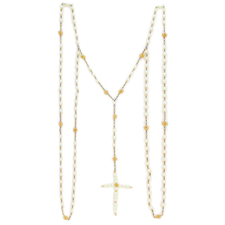 Lazo Vintage Con Perlas