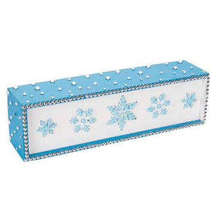 Caja Con Copos De Nieve