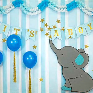 Decoracion Baby Shower Con Elefante