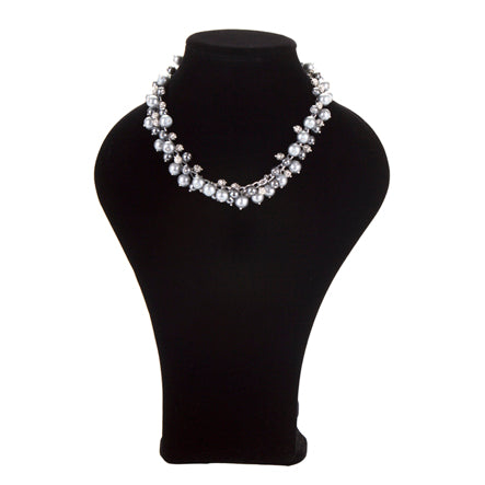 Collar Plata Con Perlas