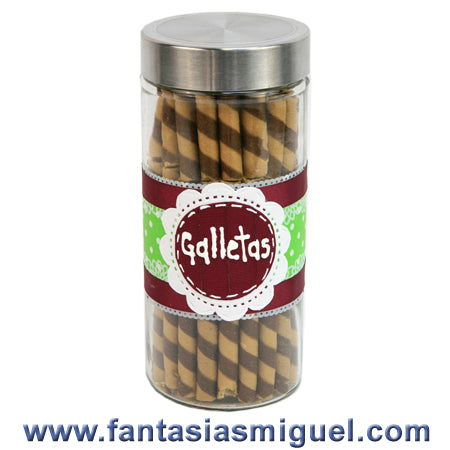 Galletero Con Pintura De Pizarrón Y Blonda
