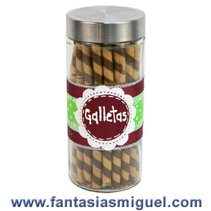 Galletero Con Pintura De Pizarrón Y Blonda