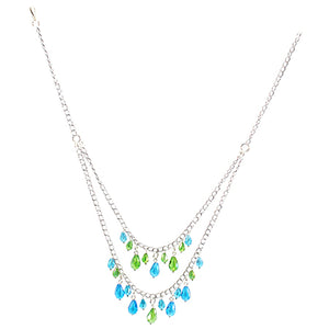 Collar Verde Plata