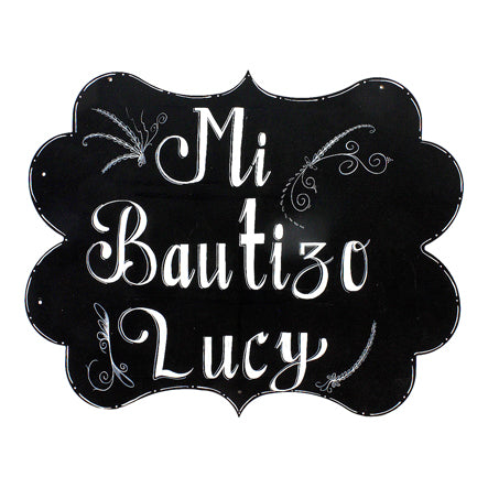 Letrero Para Bautizo