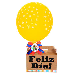 Caja Regalo Con Globo