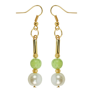 Aretes Marfil Menta