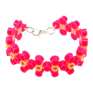 Pulsera De Flores Fiusha Dtubitos