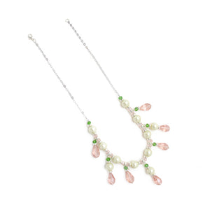 Collar Marfil-Rosa