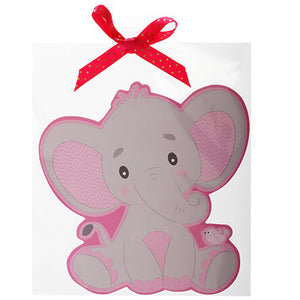 Invitación Elefante Rosa