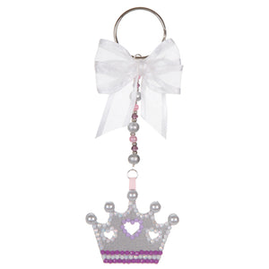 Llavero Corona Creando Con Brillantes