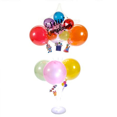 Fantasías Miguel Clave:ZM237 Arreglo Globos Feliz Cumple